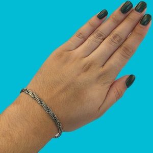 VINTAGE 925 TWISTED‎ ROPE BRACELET